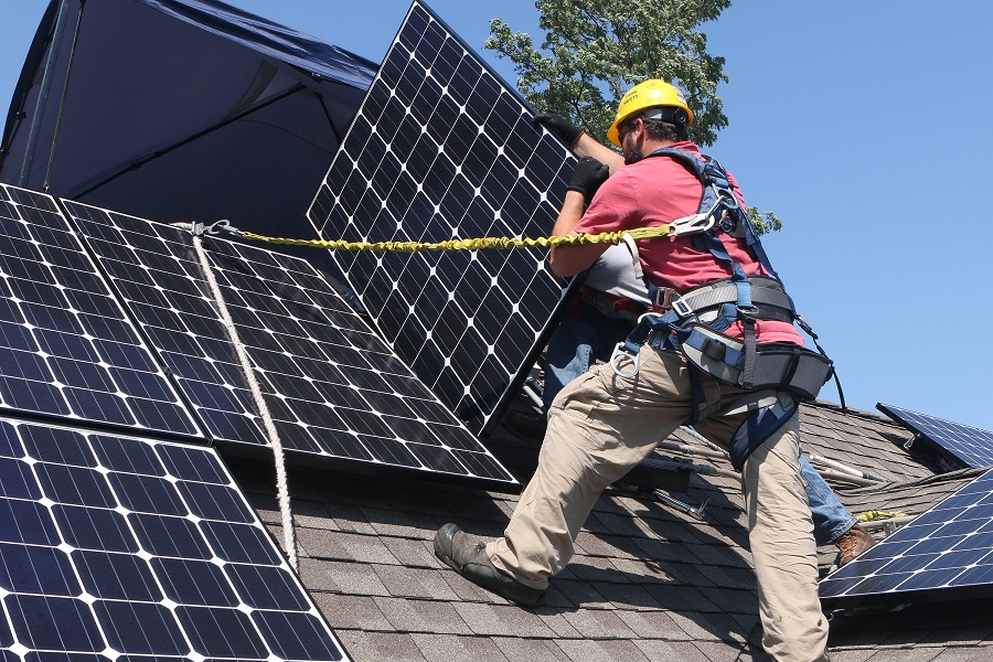 Get the solar panels installed in your house